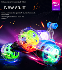 Spray Stunt Car-Rechargeable with Smoke Effect, LED Lights & Music