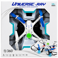 Universe Ray 2.4G Remote Control Quadcopter Drone with 6-Axis Gyro and LED Lights