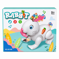 Crawling Rabbit Toy with Lights & Music