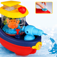 Water Cannon Boat – Interactive Water Spray Toy