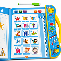 Electronic Intelligence Book Educational Sound Toy with Learning Pages and Marker