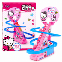 Hello Kitty Automatic Climbing Slide Toy with Lights & Music