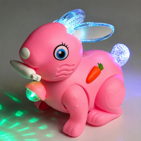 Crawling Rabbit Toy with Lights & Music