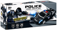 Police Venom  2-in-1 Transforming Robot Car Toy
