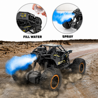 MOKA 4WD Rock Crawler RC Car with Spray, Camera & WiFi