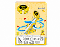 Happy Duck Climbing Stairs Toy Set