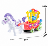 Pony Music Carriage Toy with Lights & Music