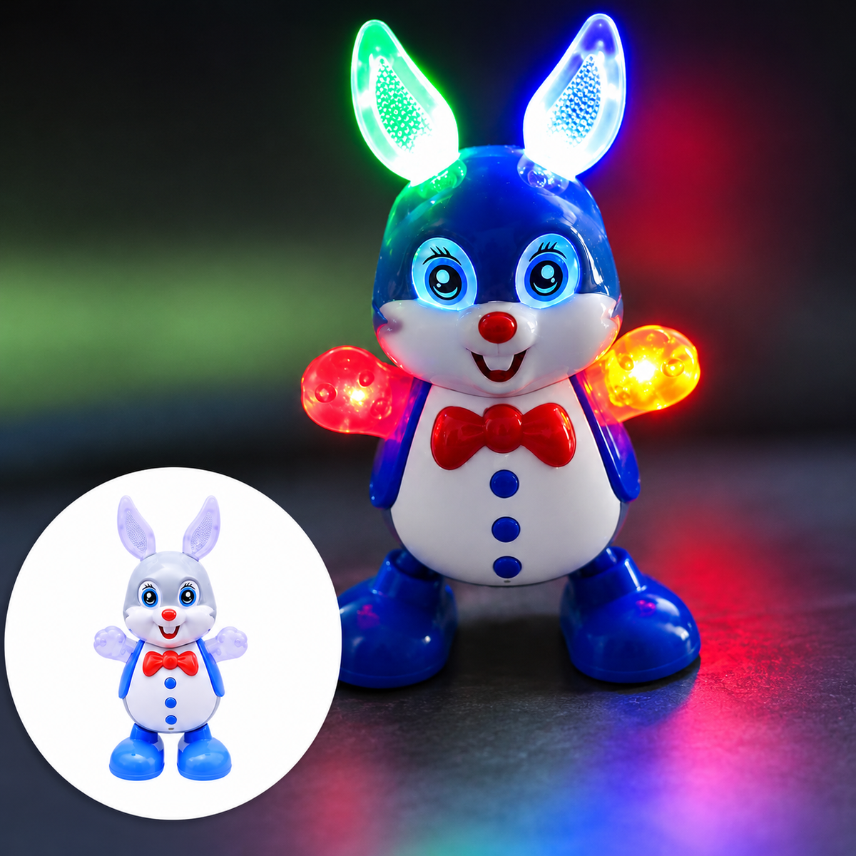 Dancing Rabbit Toy – Musical & Light-Up Bunny