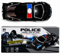 Police Venom  2-in-1 Transforming Robot Car Toy