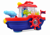 Water Cannon Boat – Interactive Water Spray Toy