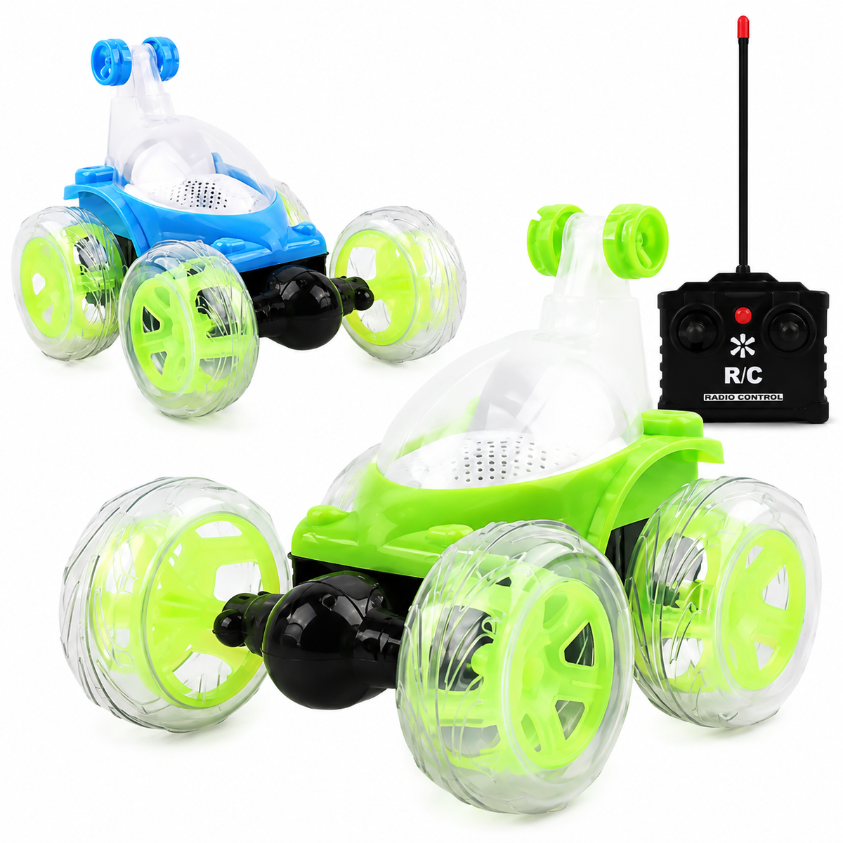 Spray Stunt Car-Rechargeable with Smoke Effect, LED Lights & Music