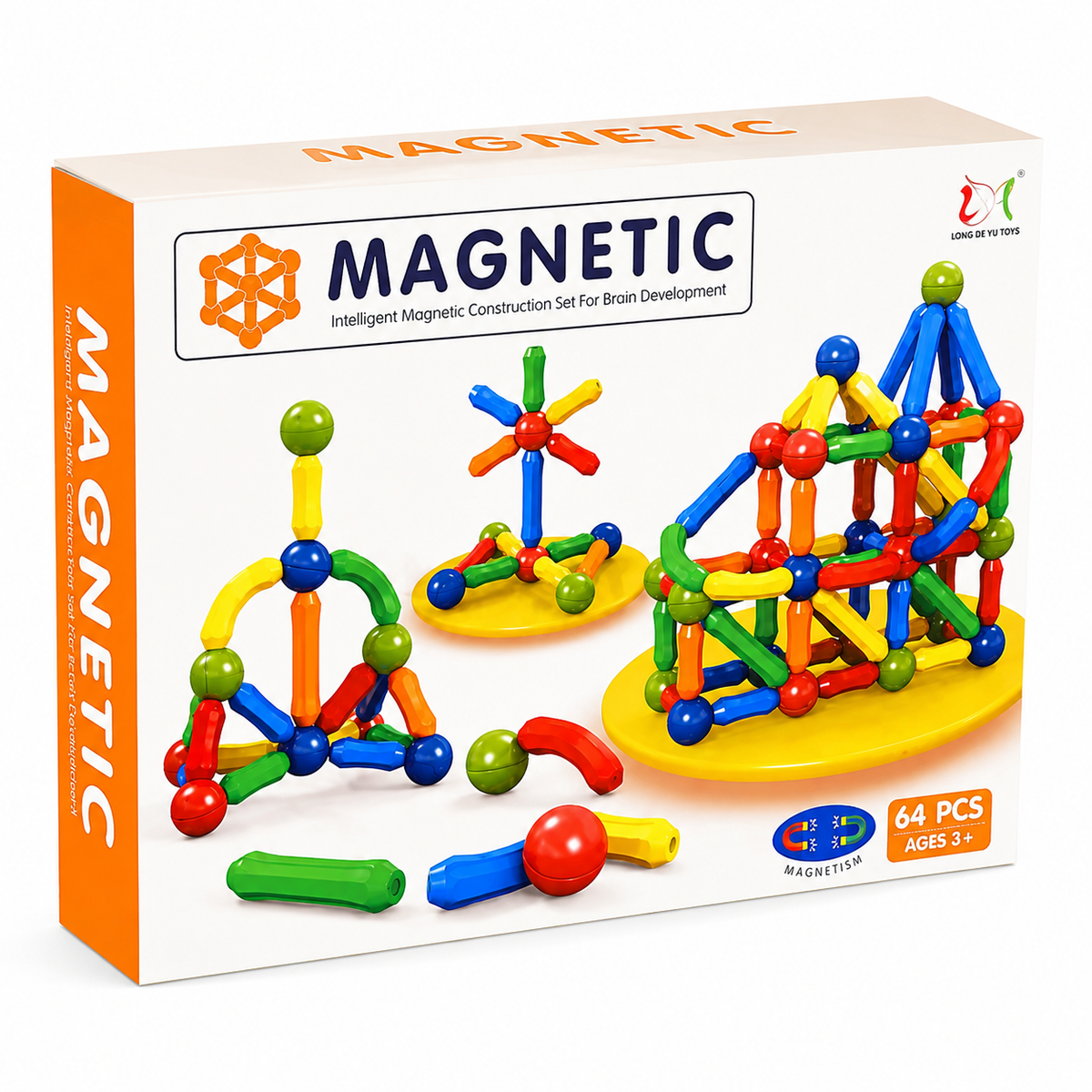 Magnetic Construction Building Set