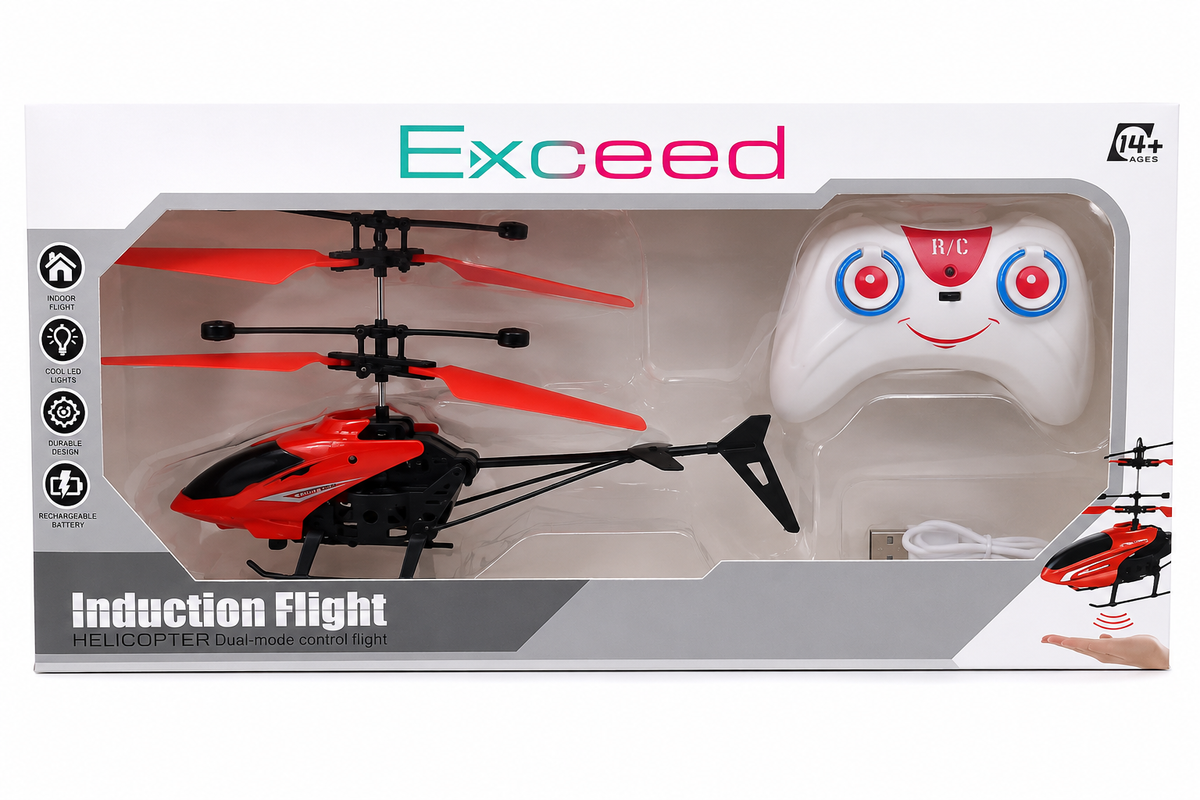 Induction Flight RC Helicopter