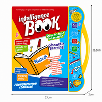 Electronic Intelligence Book Educational Sound Toy with Learning Pages and Marker