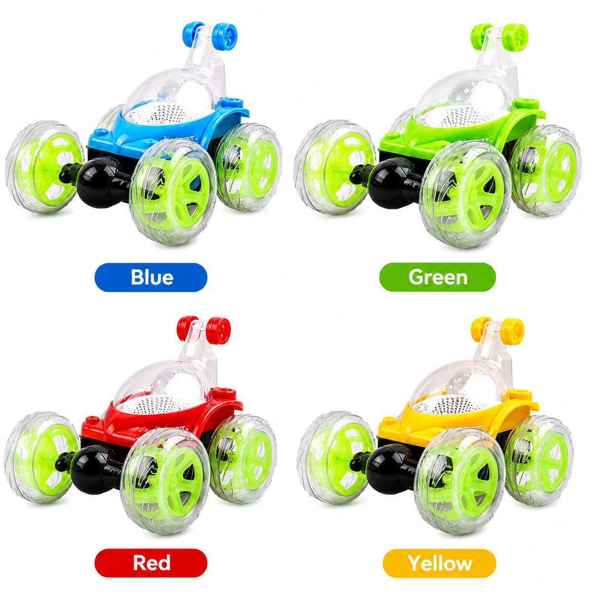 Spray Stunt Car-Rechargeable with Smoke Effect, LED Lights & Music