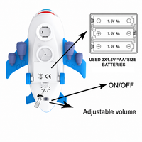 Electric Airplane Toy with Open Cabin, Removable Figures, Light, Music, and 360-Degree Rotation